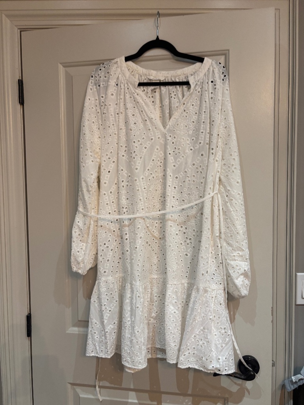 H&M Maternity white summer dress
